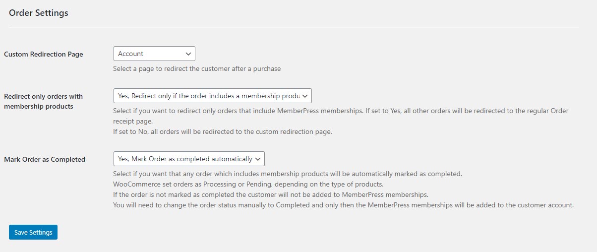 MemberPress WooCommerce Plus - Custom Thank You Page Redirection MemberPress WooCommerce Plus - Custom Thank You Page Redirection
