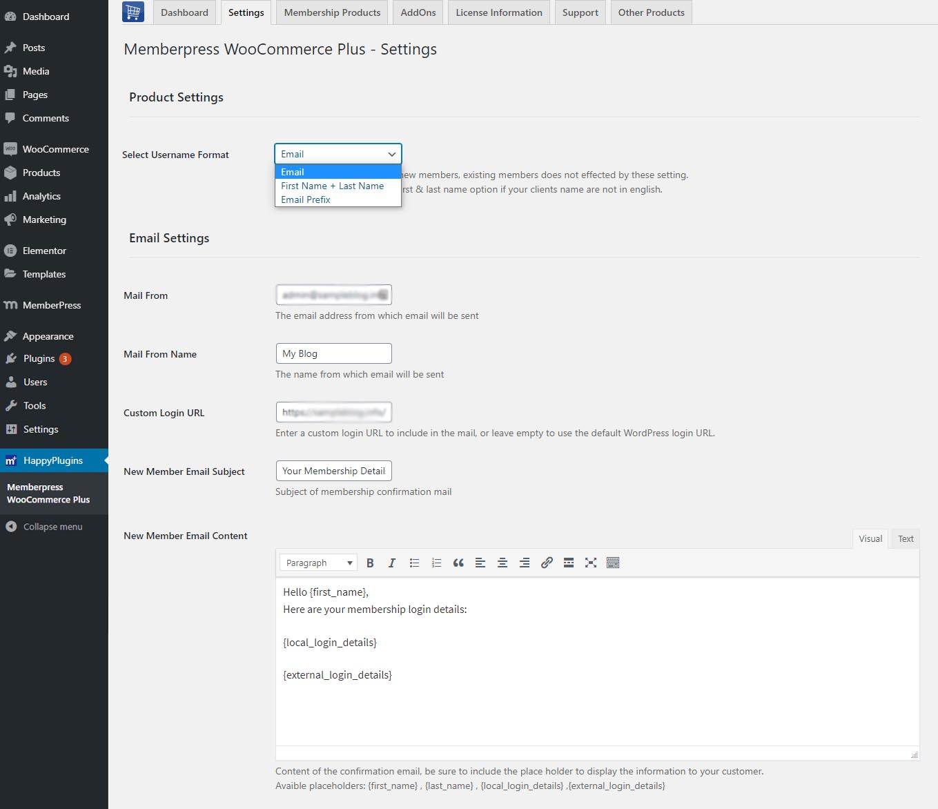 MemberPress WooCommerce Plus - The Settings Tab MemberPress WooCommerce Plus - The Settings Tab