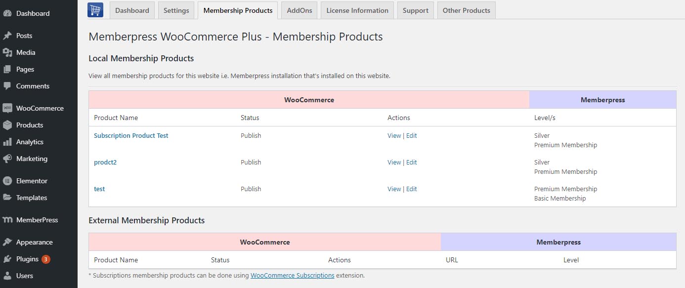 Memberpress WooCommerce Plus - Membership Products Creation Memberpress WooCommerce Plus - Membership Products Creation