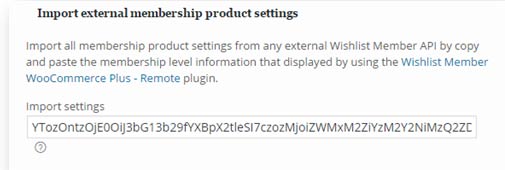 External Memberships Import